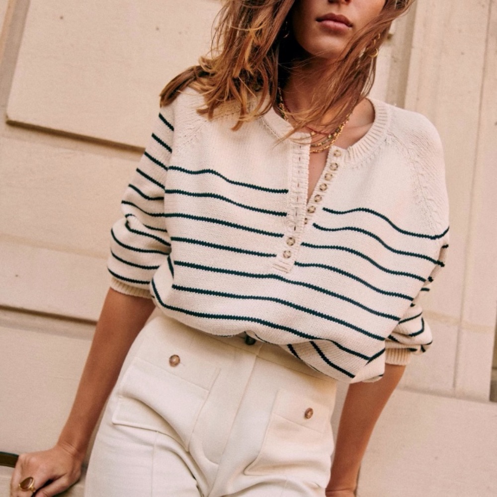 Sezane leontine sweater